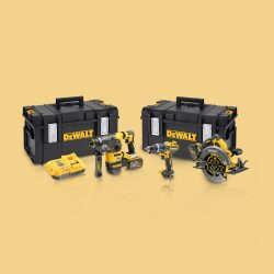 Toptopdeal-Dewalt DCK357T2 54V Brushless Triple Kit With 2 X 6 Ah Batteries & Charger In 2 X Toughsystem