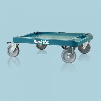 Toptopdeal-India Makita 4 Wheeled MakPac Base Dolly Trolley Plastic Lightweight P-83886 2
