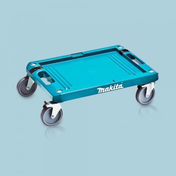 Toptopdeal-Makita 4 Wheeled MakPac Base Dolly Trolley Plastic Lightweight P-83886