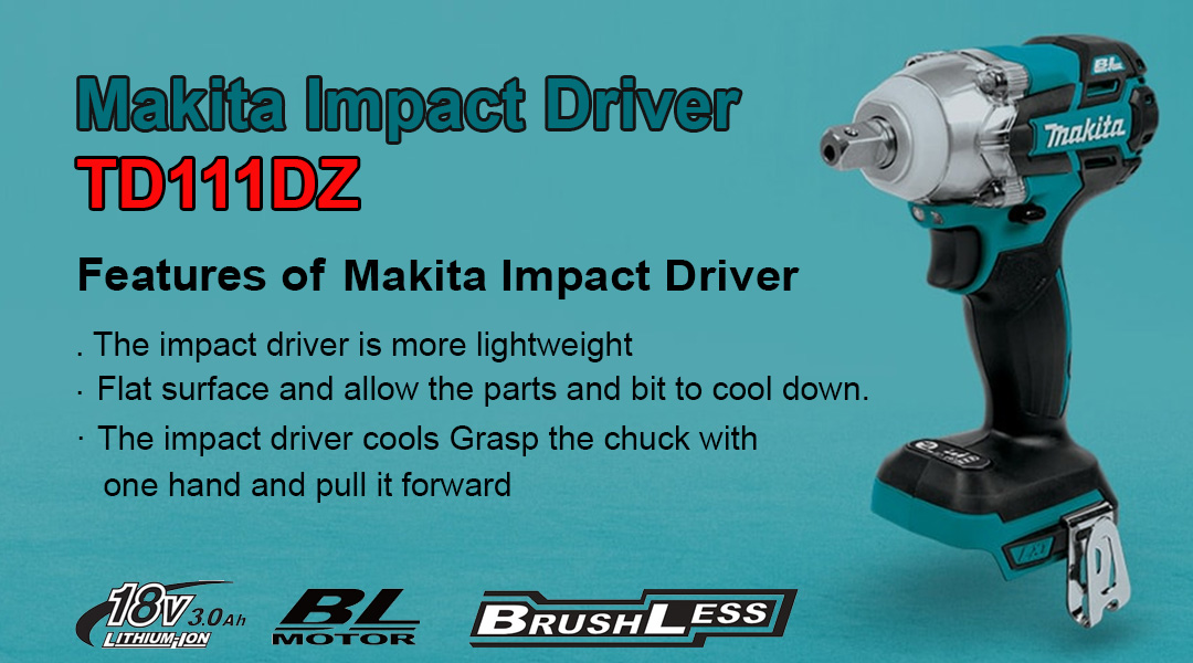 Toptopdeal Makita TD111DZ 10.8V CXT Brushless Impact Driver