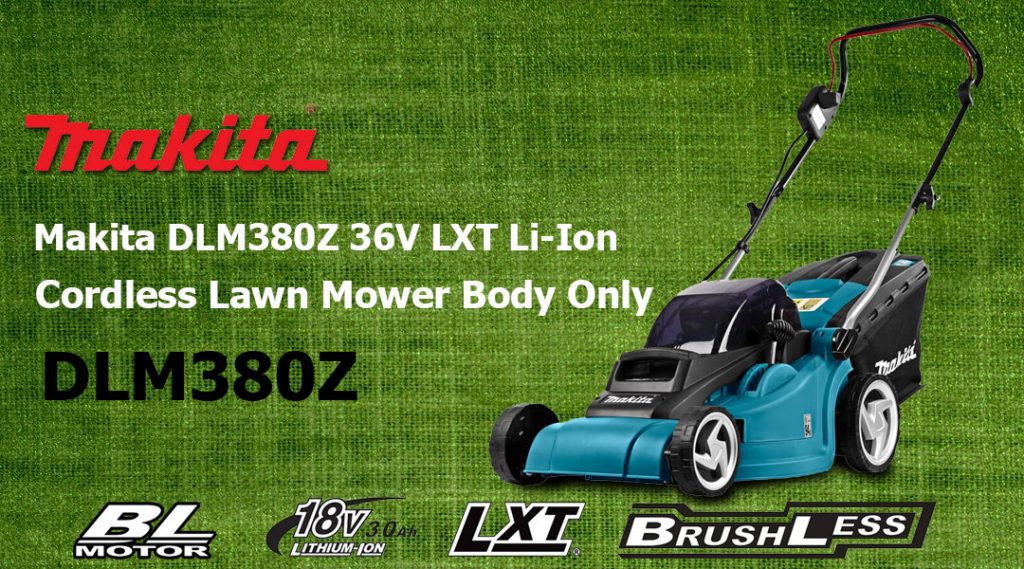 Toptopdeal Makita DLM380Z 36V LXT Li-Ion Cordless Lawn Mower