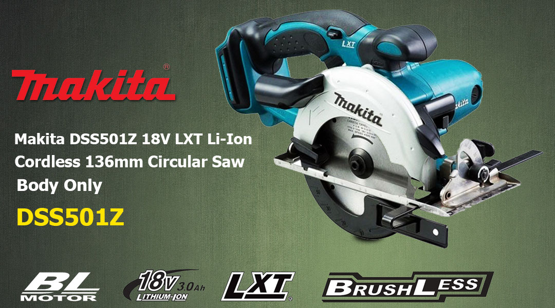 Toptopdeal Makita DSS501Z Lightweight 18v Lithium-ion Cordless Circular Saw