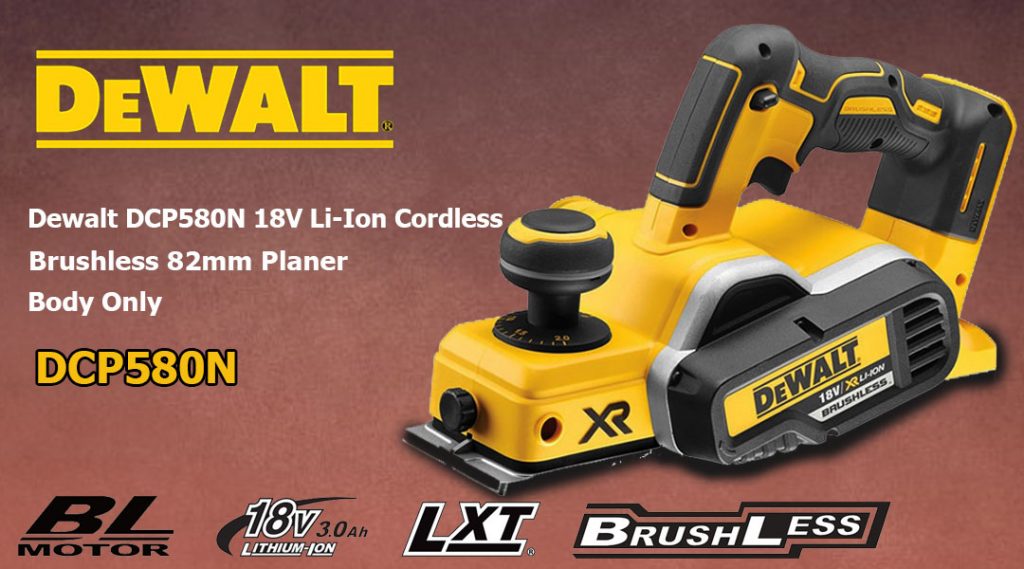 Toptopdeal Dewalt DCP580N 18V Li-Ion Cordless Brushless 82mm Planer