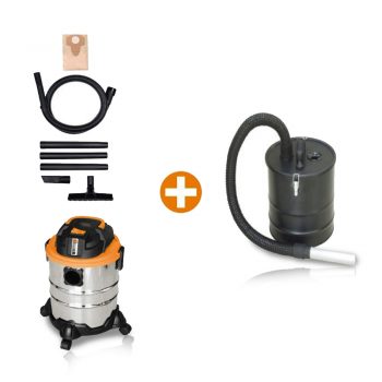 Toptopdeal-India--Feider-FHA1250VC-Wet-and-dry-vacuum-+-Ash-vacuum-1250-W-20-L